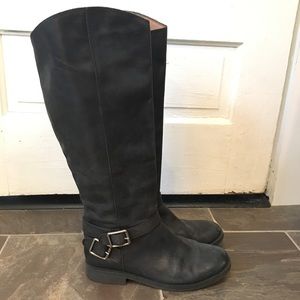 Lucky Brand leather riding boots - GUC. Size 8